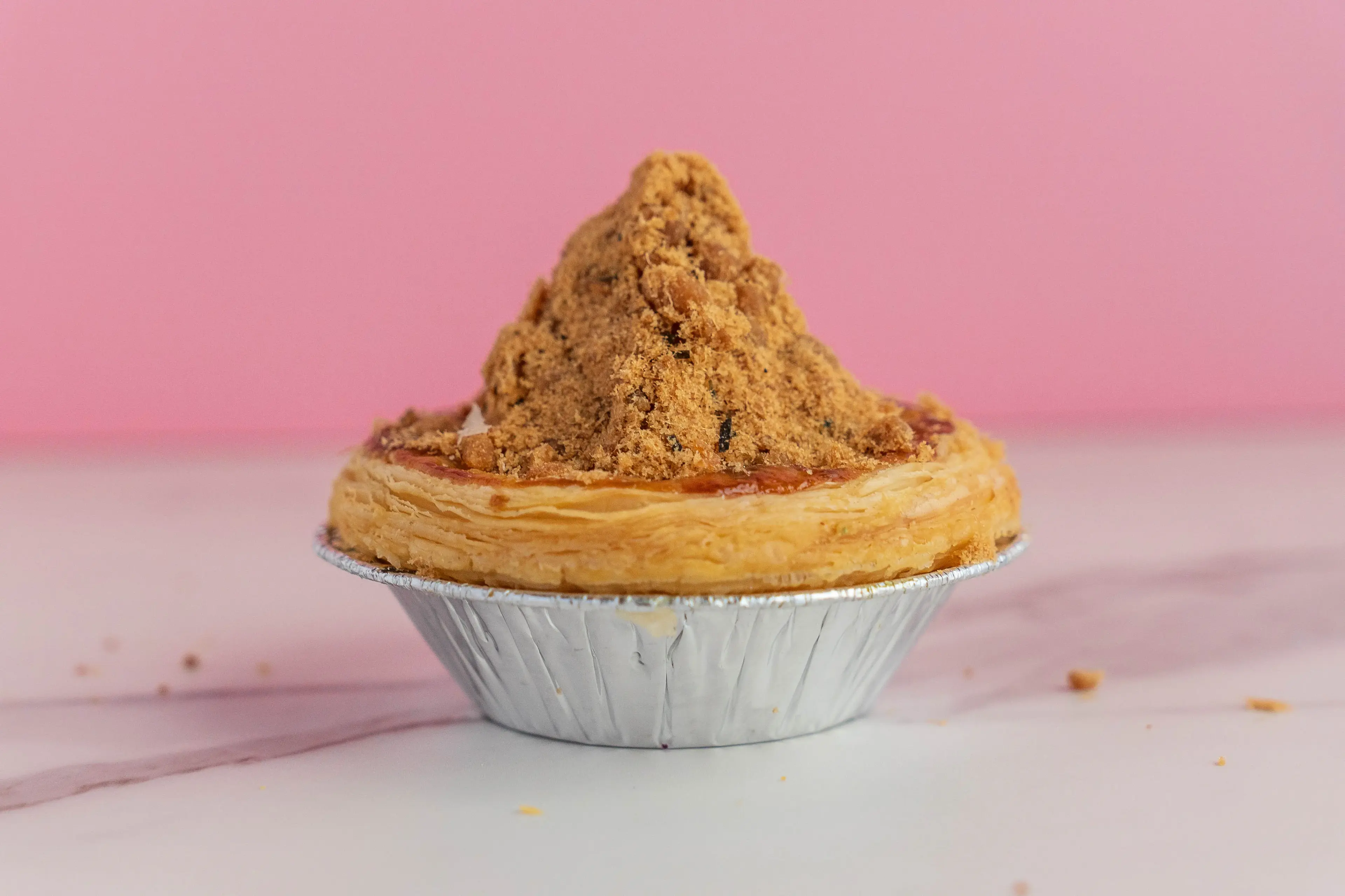 Pork Sung Egg Tart