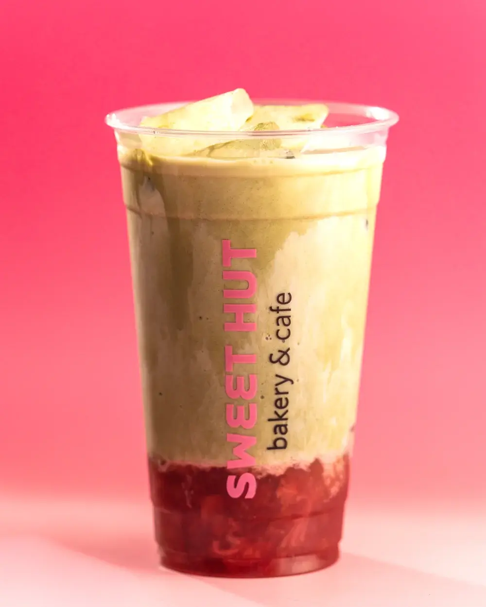 Strawberry Peach Matcha