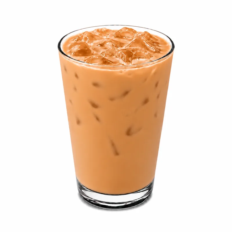 Strong black tea cut with evaporated milk, the Kowloon way. HK Milk Tea
